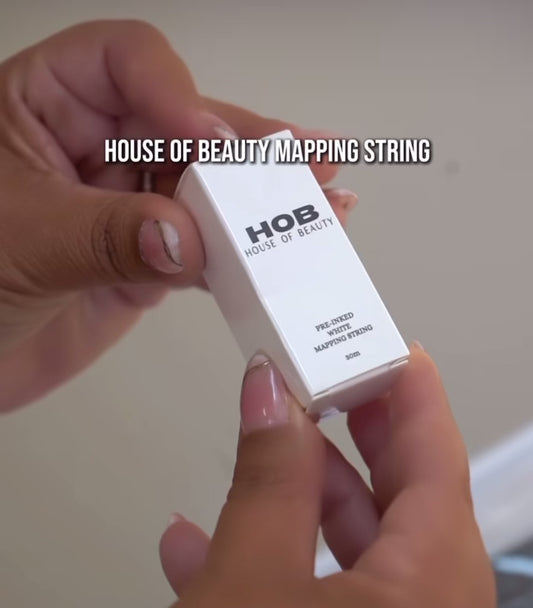 EXTRA LONG MAPPING STRING (white)
